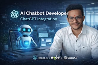 build ai powered website with chatbot using openai and mern stack