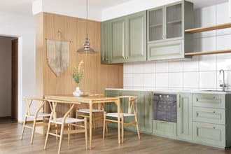 create a photorealistic 3d kitchen design and rendering