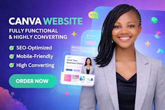 canva website design landing page canva website canva landing page