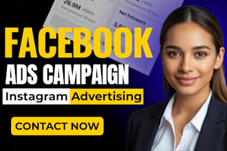 be your meta ads manager, run facebook ads campaign that grow leads and sales