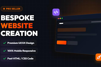 design a premium custom website for fivem or business