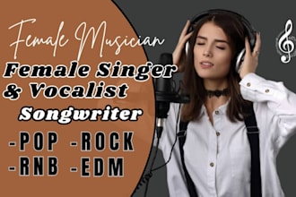 female pop singer female singer and vocalist indie pop singer soul rnb singer