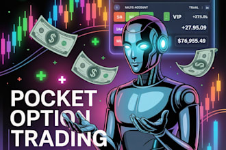 code pocket option automated script, indicator and strategy for options