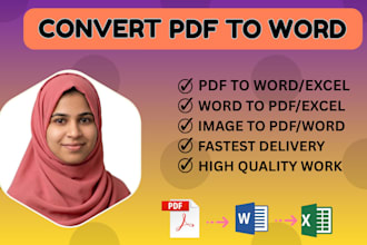 convert PDF to word and word to PDF