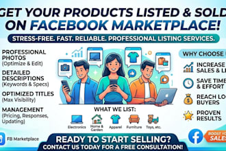 list products on the facebook marketplace for you
