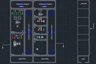 create professional electrical autocad drawings, wiring diagrams and sld