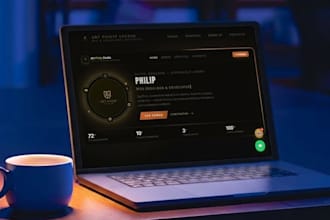 modern landing page design for your local business