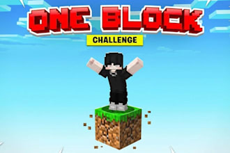 make a professional mincraft thumbnail