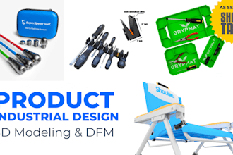 design your product, 3d modeling, and rendering in cad