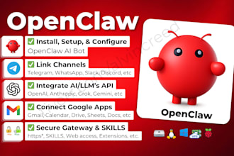 install, setup, configure or fix openclaw ai agent