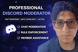 be your discord administrator or moderator