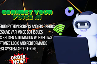 fix vapi voice bot errors and debug python automation workflows