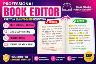 edit and proofread your nonfiction book for amazon KDP publishing
