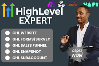 clone gohighlevel website, create ghl surveys, quiz form, ghl sales funnel