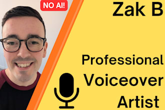 professionally record voice lines for your animation