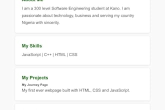 build a professional website for your business