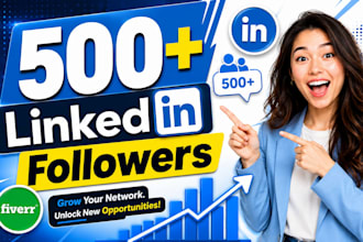 bring in instant 1000 followers on linkedin company page