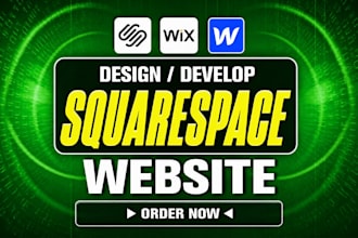 setup squarespace website redesign squarespace website landing page design