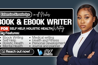 be your nonfiction ebook ghostwriter self help book editor and ghost book writer