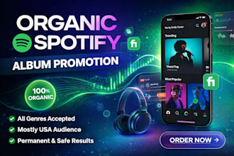 organic spotify promotion music marketing and playlist submission