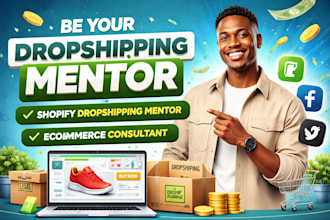 be your drop shipping mentor shopify drop shipping mentor ecommerce consultant