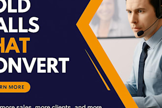 be your b2b appointment setter and sales closer