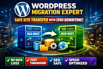 transfer, clone or migrate your wordpress site with zero downtime and no errors