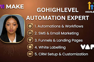 gohighlevel workflow expert ghl crm setup automation and funnel