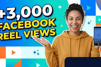 be your facebook reels marketing manager for organic views growth