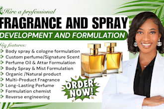 do perfume formulation, fragrance oil blend, cologne, attar, unique scent