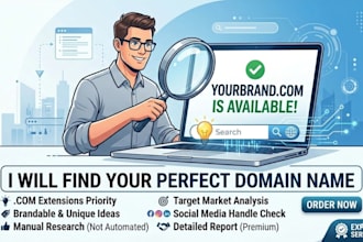 brainstorm and find the best domain name for you