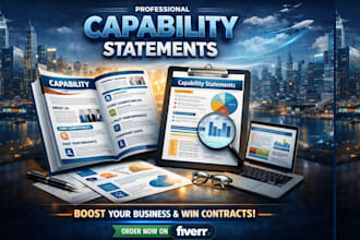 design government contract capability statement