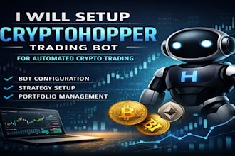 setup cryptohopper trading bot for automated crypto trading