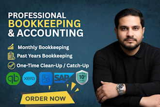 do bookkeeping, quickbooks cleanup and accounting services
