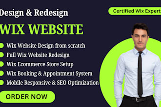 wix website redesign wix website design wix website edit, fix wix website update