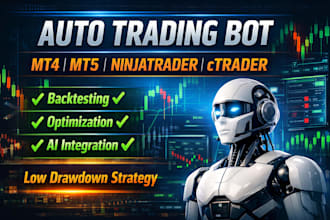 build automated trading bot for mql5 ninjatrader ctrader