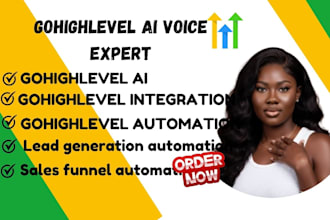 setup gohighlevel ai agent voice ai chatbot automation