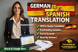 translate german to spanish translation