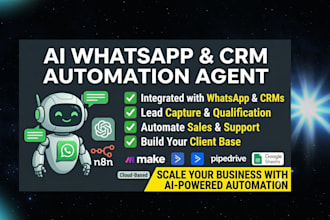 develop chatgpt whatsapp ai chatbots for lead generation
