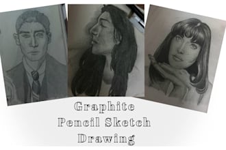create any pencil sketch in 24 hours