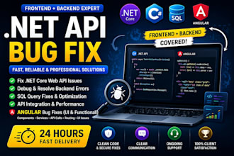 fix angular bugs, UI issues and frontend errors fast