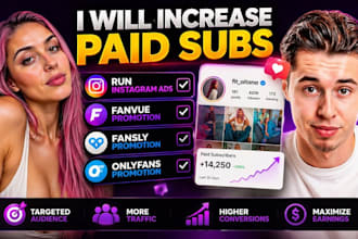 increase paid subs run instagram ads fanvue promotion fansly onlyfans promotion
