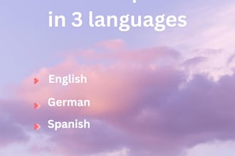 write an emotional poem in english or german