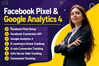 setup google analytics facebook pixel ga4 ads conversation api server tracking