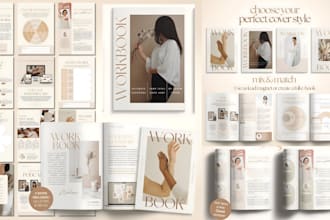 design canva ebook workbook in canva formatting workbook ebook editable