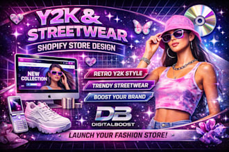 setup a shopify store for streetwear and fashion brands