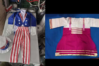 sew fabric custom cosplay costume cosplay outfits or eva foam armor ceation