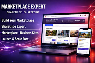 build sharetribe marketplace, sharetribe flex, sharetribe go, sharepoint sites