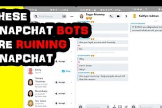 snapchat banning, mass report snapchat, snapchat auto reply bot, snapchat bot
