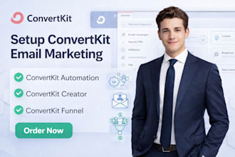 setup convertkit email marketing convertkit automation convertkit creator funnel